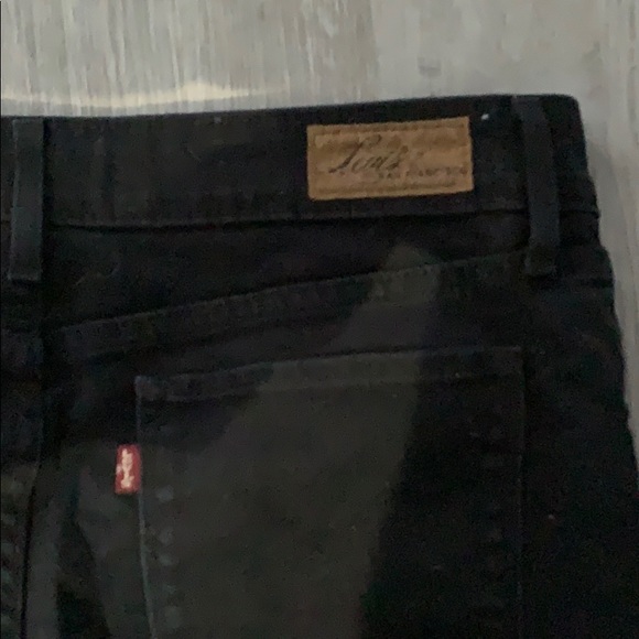 All black levis jeans - Picture 3 of 4